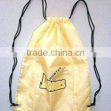 Outdoor sports drawstring backpack bag