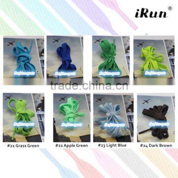 Plain Sneaker Shoelaces~Flat Coloured Shoe Laces~Colours Football Boots Train Shoelaces~NO MOQ~57 Colors Available~Accept Custom photo-4