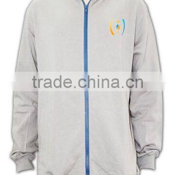 Trade Assurance BSCI Custom Logo Extra Long Men's Solid Color Hoodie photo-2