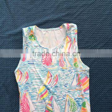 2016 Wholesale Women Boat Pattern "A" Dress Women Casual Dress for Sale YW-00352 photo-2