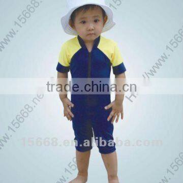 GR-Y0063 wholesale lycra suit rash guard suit for kid