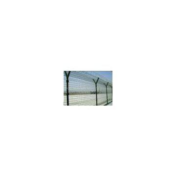 Airport Prison Barbed Wire Fence