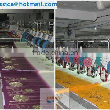 YINGYING-608 Double sequins computerized Embroidery Machine
