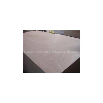 wood veneer plywood flooring for container