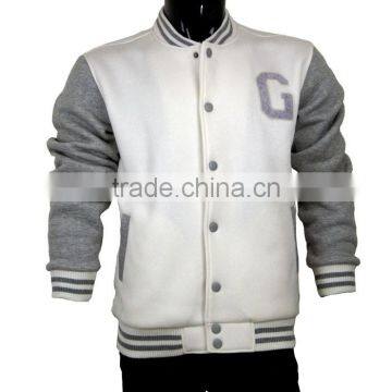 College jackets for mens and womens - College award jackets with custom chenille patches and logos