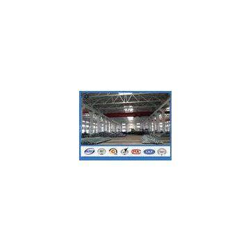 Electricity Distribution round steel poles Galvanized OBM and ODM service provided