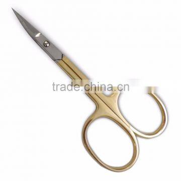 Gold Stainlees steel Household scissors