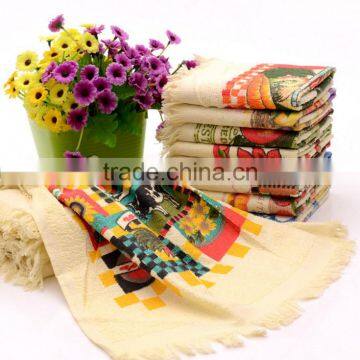 Textile Design Durable 100% Cotton Printed Tea Towel