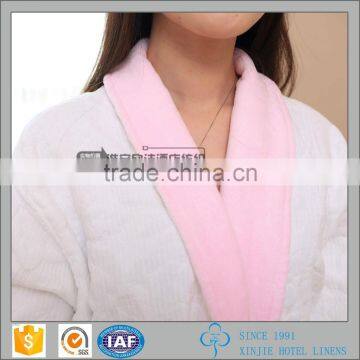 2016 Hot selling new style velour cotton bath robe