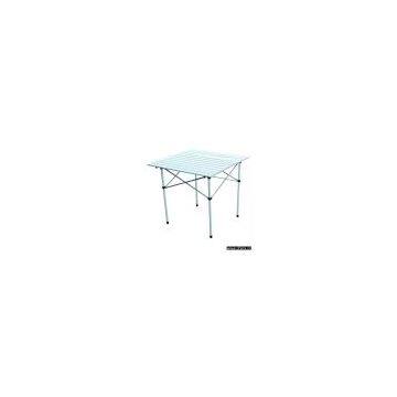 Aluminium folding table