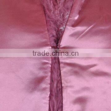 YR329 Customize Size Lots of Colors Real Mongolia Fur Scarf Tibet Lamb Fur Shawl photo-6