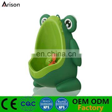 Factory cute cartoon frog urinal baby potty children kids wall piss training urinal