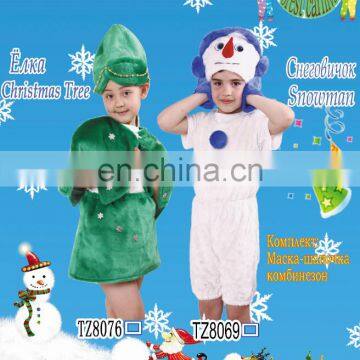 TZ8076 Christmas Tree Costume for Children/Snowflake Christmas Costume For Girls/New Year's Costume for the Snow Maiden photo-2