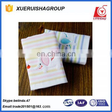 wholesale daily use dobby cotton gift towels high quality