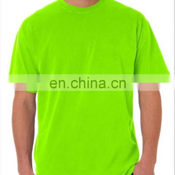 t shirt wholesale china Light Green Sleeve short men's t shirt