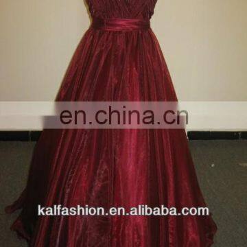 EB1386 Sweetheart with diamond red wedding gown