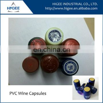 PVC heat shrinkable film Wine capsule,massage olive oil capsule