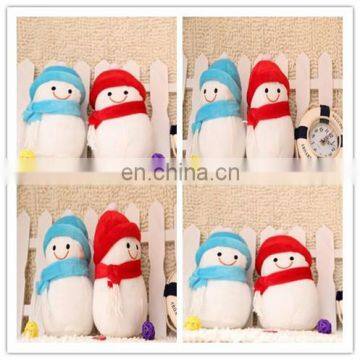 HI CE snowman plush toy for kids with high quality,funny plush toy with super plush soft