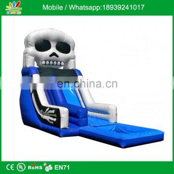 Inflatable Water Slide Skeleton Splash with Pool