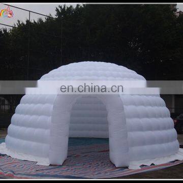 white inflatable tent igloo , inflatable air tent for advertising equipment