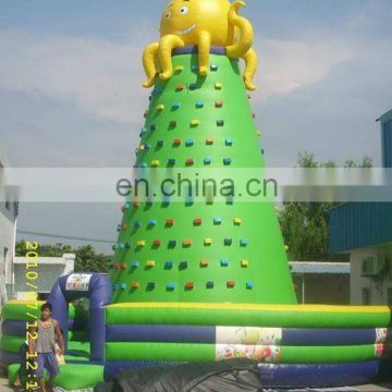 2012 best Inflatable climbing rock