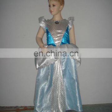 Halloween Party girls princess costumes dress for children kids KC-0047