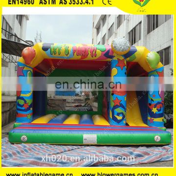 inflatable jumping castle with slide