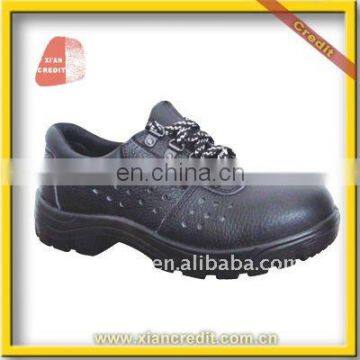 Industrial High Embossed leather Work Shoe Credit 9353