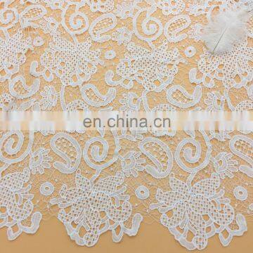 OLF PY3063-22 flower design beautiful cycle design milk poly lace fabric with tulle