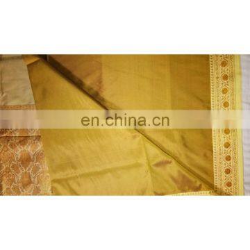 Women's Designer Wedding Wear Handmade Valkalam Banarasi Silk Bridal Saree Party Wear Dress photo-3