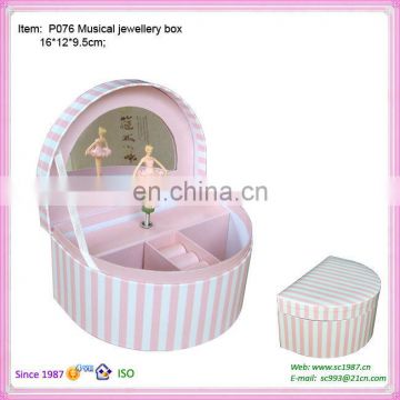 Ballerina musical jewelry box