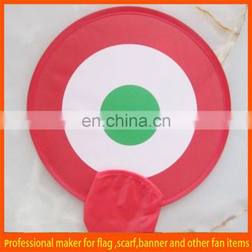 custom foldable flying frisbee toy