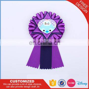 Wholesale Handmade Award Ribbon Rosette Made in China photo-3