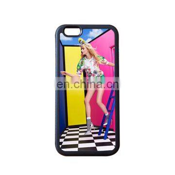 2017 Sublimation Blank 2D PC+TPU Phone Case for iPhone