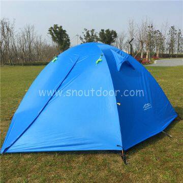 Camping Tent High quality SNZP039 3person water proof family outdoor camp equipment