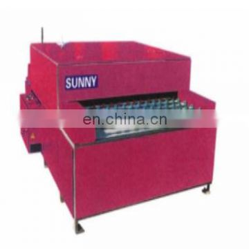 Horizontal insulate glass heated roller press machine