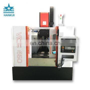 VMC460L vertical cnc 4 axis mini metal milling machine