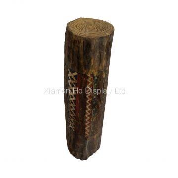 Ho Custom Artificial Garden Ornaments Props Decorative Resin Faux Hollow Tree Stump Window Display Supplier photo-3