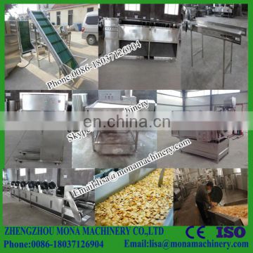 High capacity potato chips production line, frozen french fries machine, potato chips making machine price