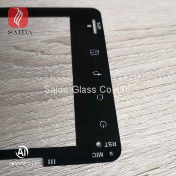Custom Touch Glass 0.7mm Thickness Chemical Strengthened for Car Dash Cam Touch Screen Display 7inch photo-2