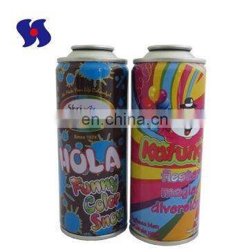 Diameter 52mm Printing Empty Aerosol Tin Cans for Snow Spray 150ml