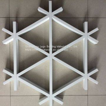 Ceiling Aluminum Grid Ceiling Decorative Metal Grille Ceiling