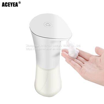 Self Foaming Soap Dispenser With Foam Pump 0.4ml Removable Elbow