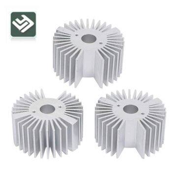 Aluminum Profile Radiator Aluminium Extrusion Case Heat Sink CNC Machining Aluminum Parts photo-2