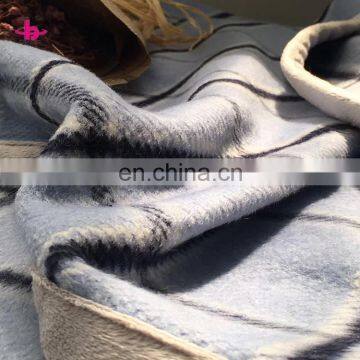 Anti Pilling 100% Cashmere Knitted Wholesale Wool Baby Children Throw Blankets Plaid