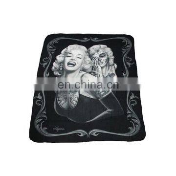Factory Manufactured Polyester Wholesale Polar Fleece Printing Blanket photo-3