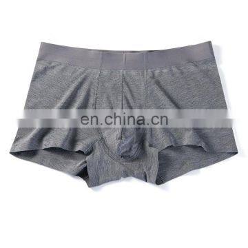 Comfort No Ride-up Modal Spandex Mid-waist Men's Underwear Boxer Briefs Breathable Seamless Underwear Men photo-5