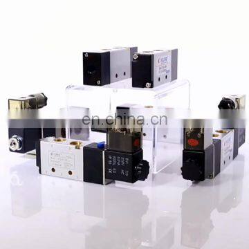 4V100 / 3V100 / 4A110 / 3A110 series 5/2 way 3/2 way solenoid valve pneumatic control valve