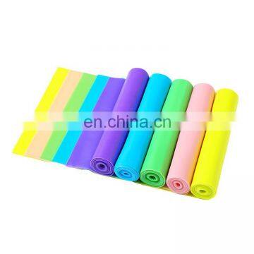 Fitness Equipment Custom Logo Rubber Material Elastic Sports Resistance Bands photo-7