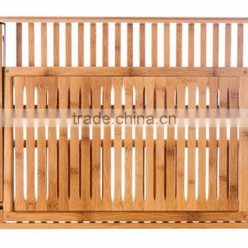Accept OEM Bamboo Dish Rack,bamboo Bowls Rack